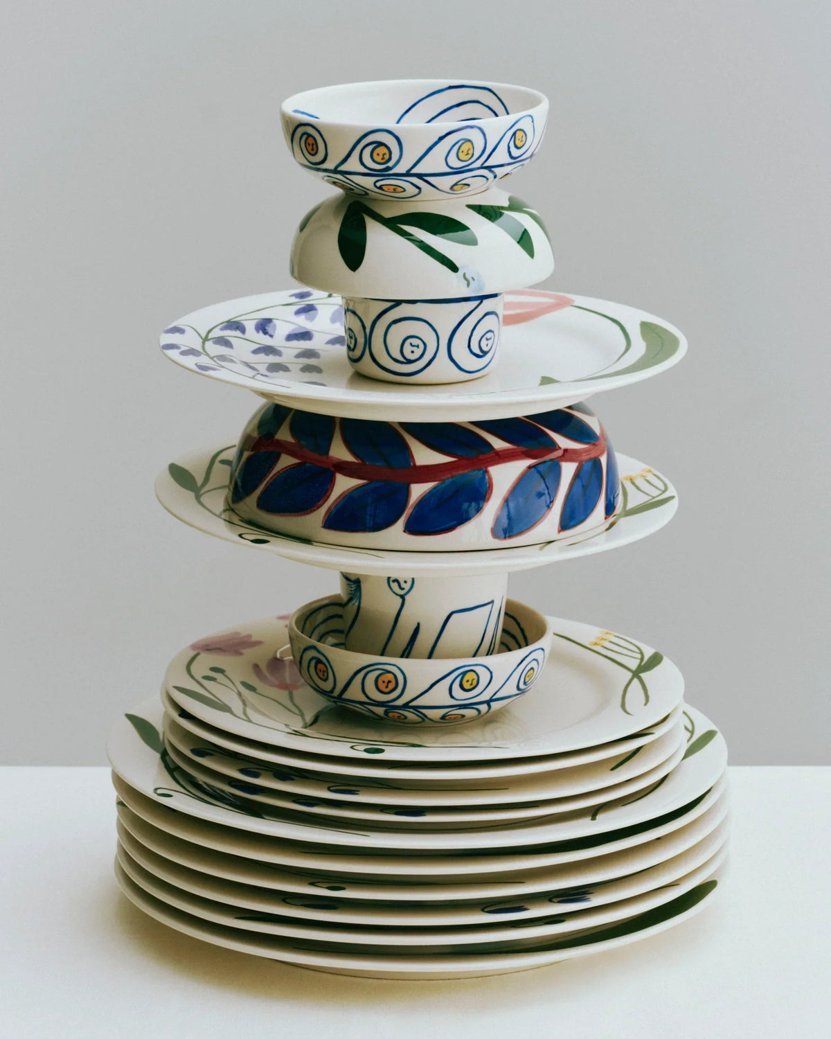 Wild flowers and spirals: new La Pittura pieces