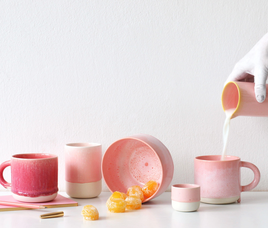 Studio Arhoj cups and mugs in a breakfast setting