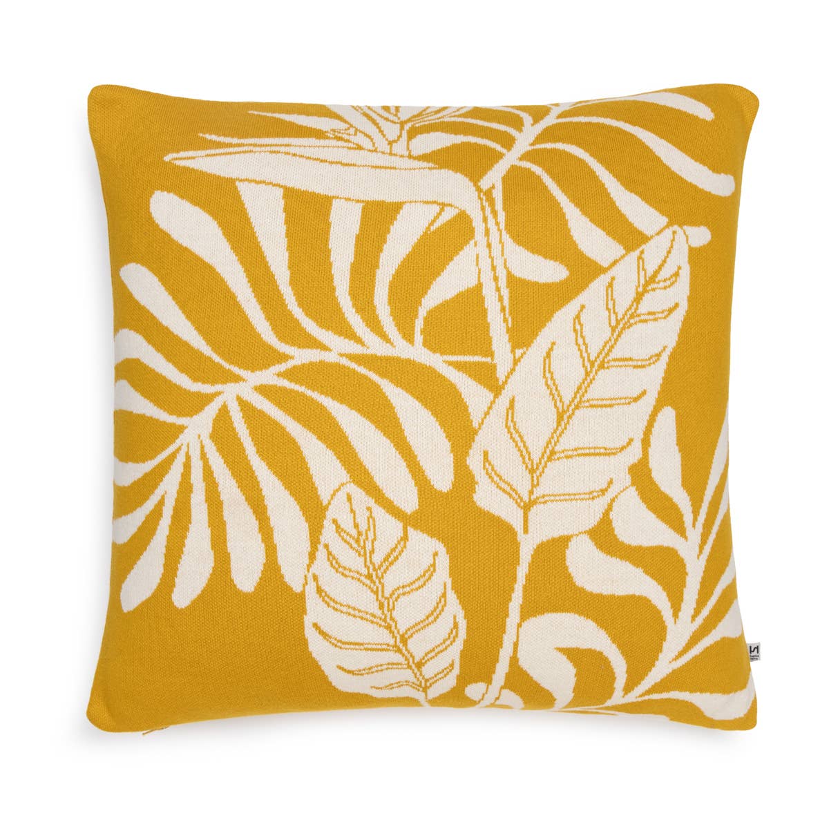 Leaf Cushion - Citrus | Cotton & Biodegradable Inner | by Sophie Home - Lifestory