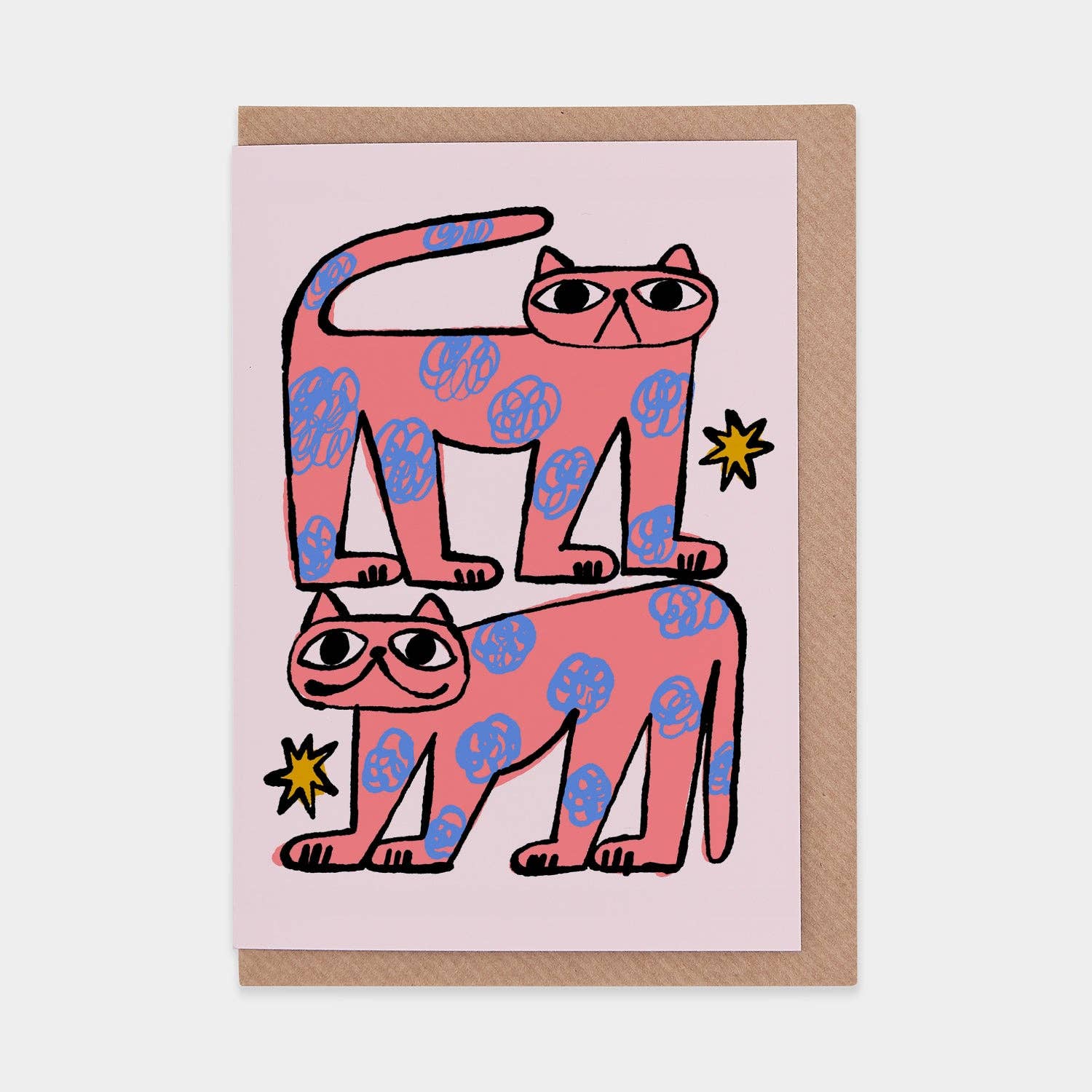 Colour Me Cats Card | Blank | by Evermade - Lifestory
