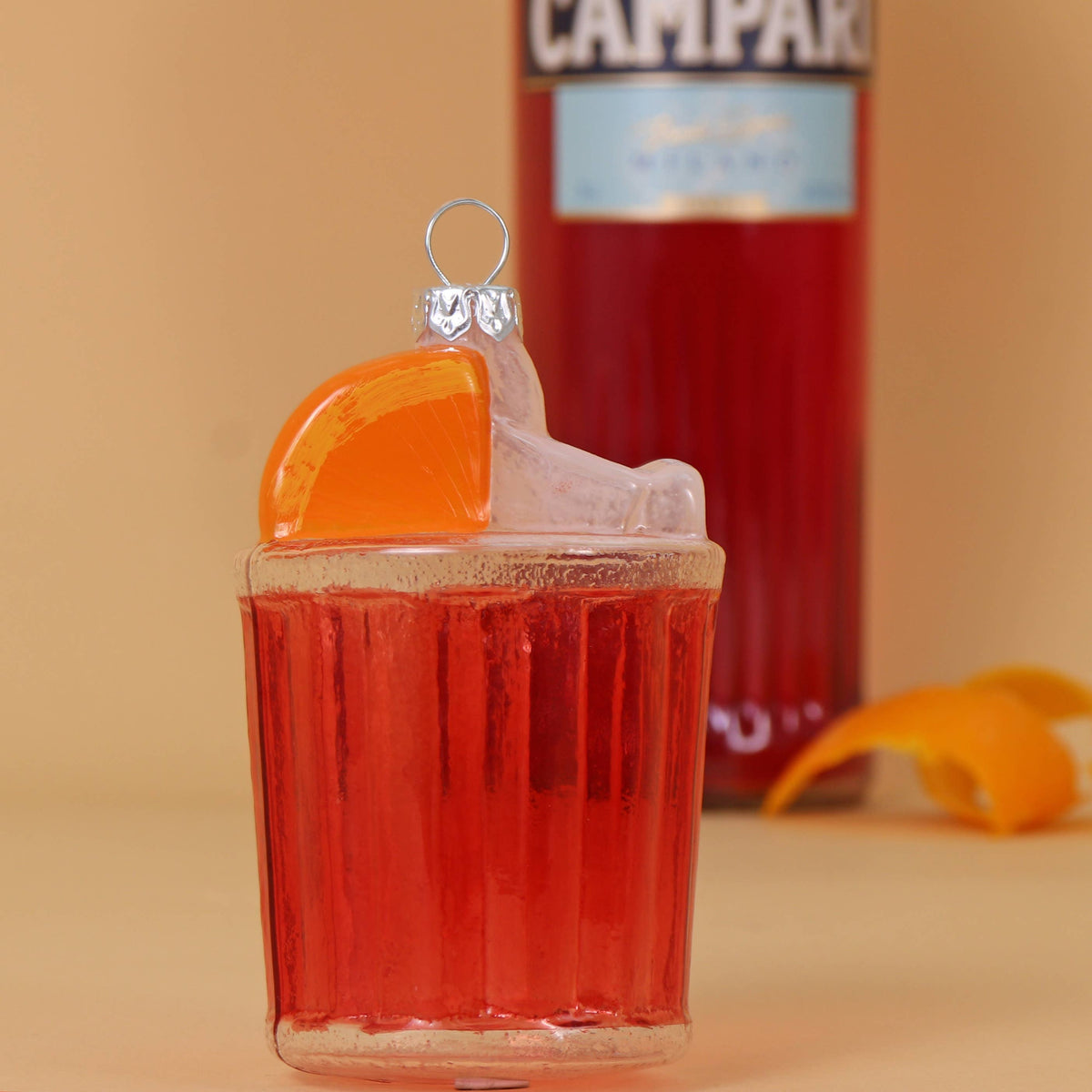 Negroni Glass Hanging Decoration by studio THIE