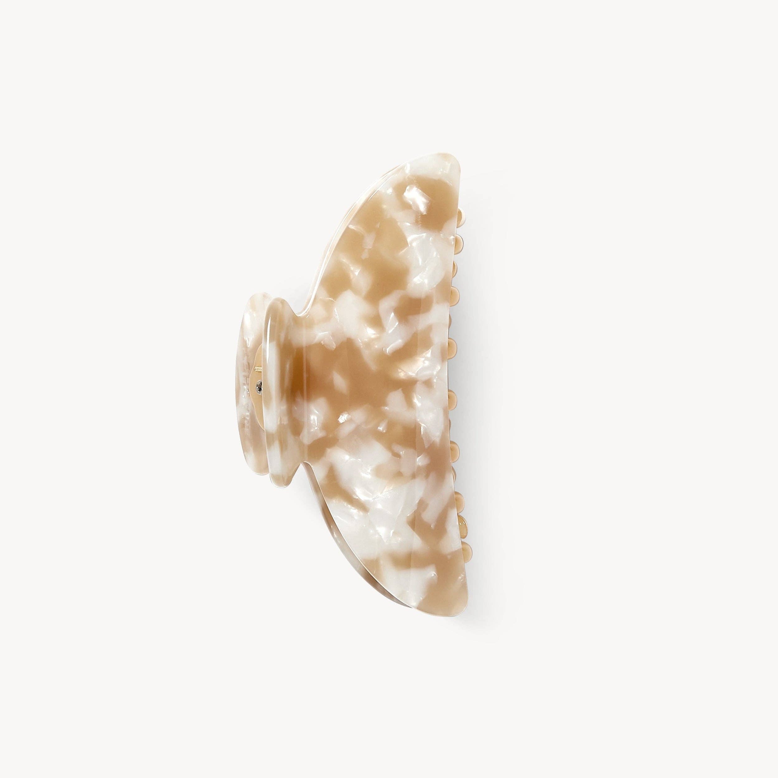 MACHETE Midi Heirloom Claw in Taupe Shell Acetate - Lifestory