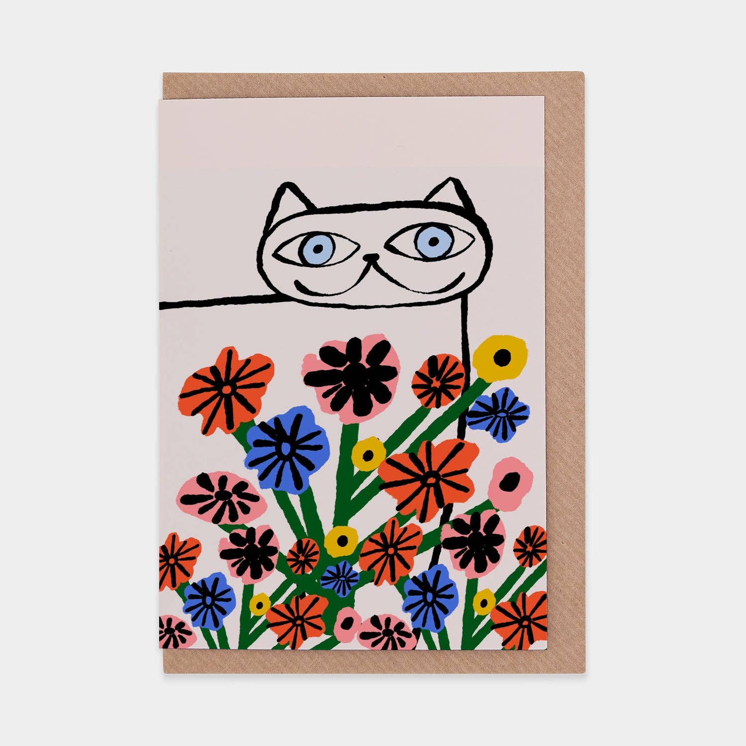 Garden Cat Card | Blank | by Evermade - Lifestory