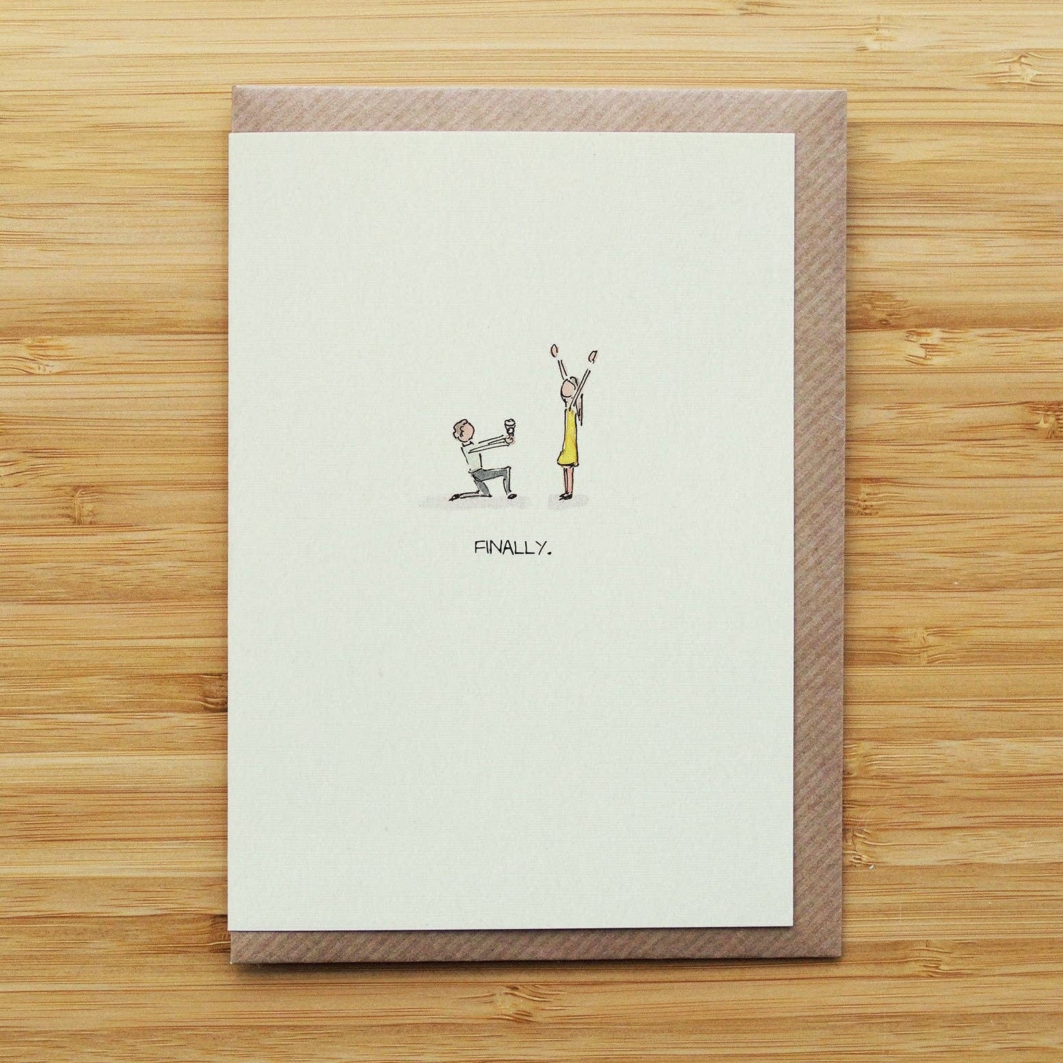Finally Engaged Card by RossJDesigns - Lifestory