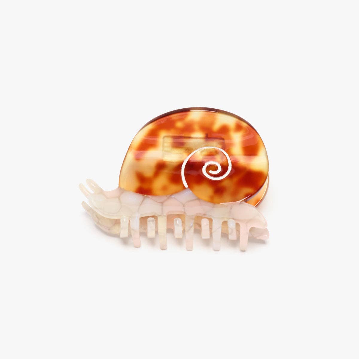 Winona Irene Sea Snail Tortoise Shell Acetate Hair Claw - Lifestory