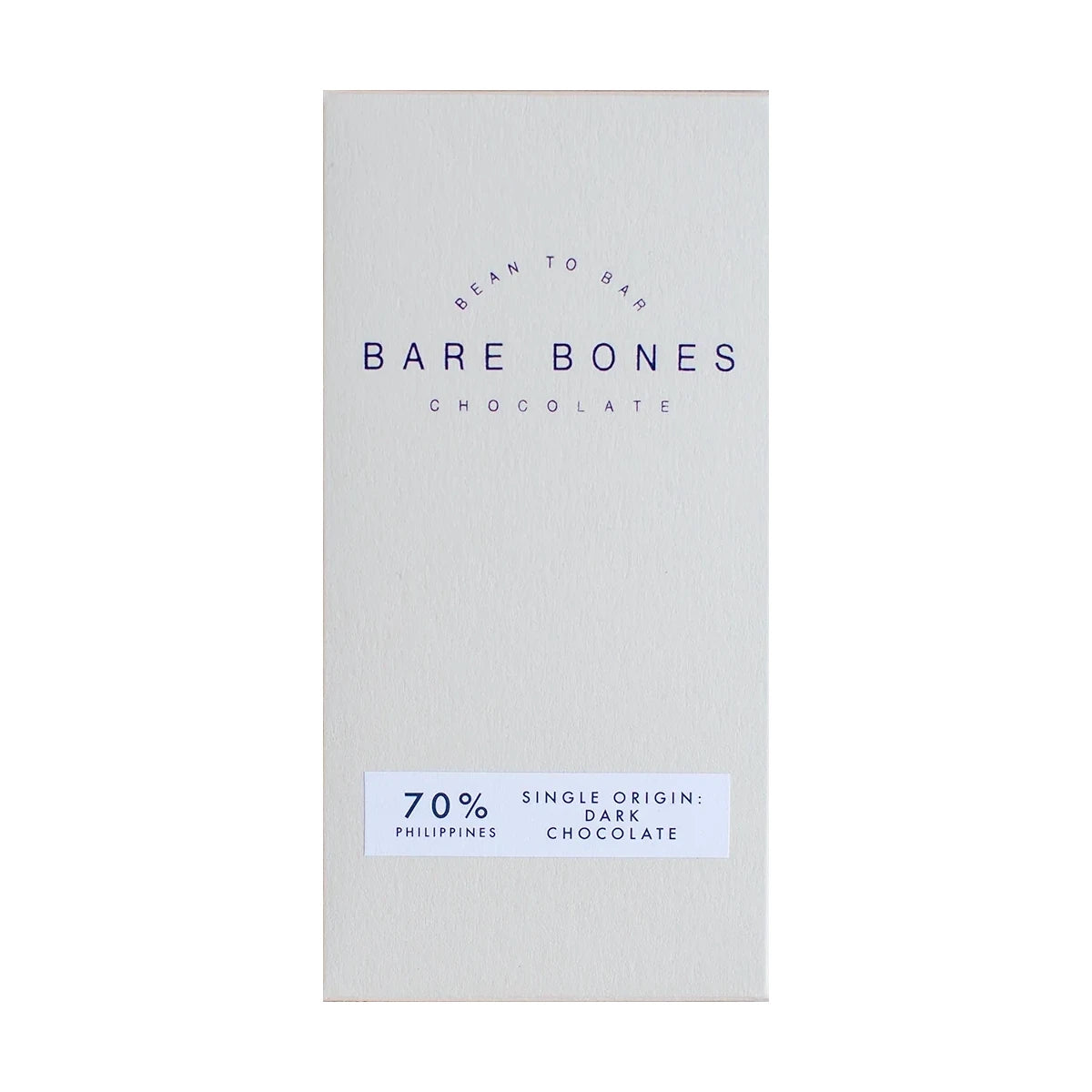 Ltd Edition - Philippines 70% Dark Chocolate | 70g | by Bare Bones - Lifestory