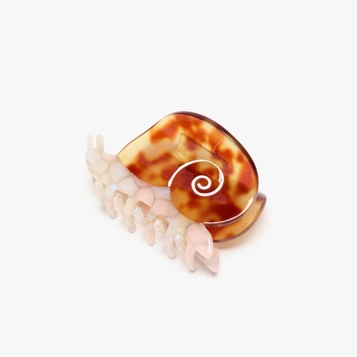 Winona Irene Sea Snail Tortoise Shell Acetate Hair Claw - Lifestory