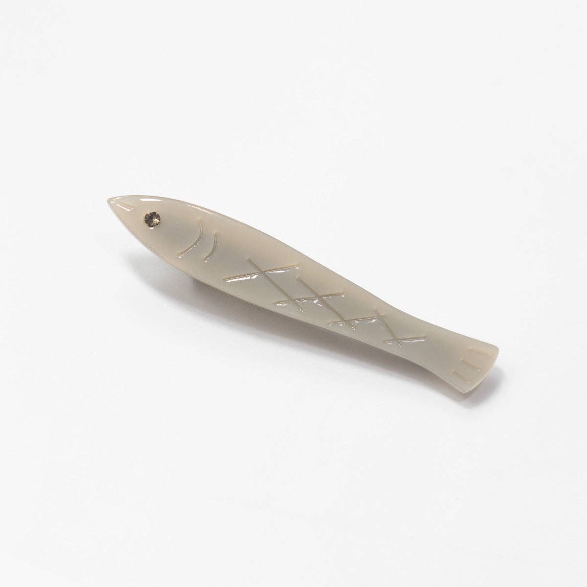 Winona Irene Sardine Fish Acetate Hair Clip Set of 2