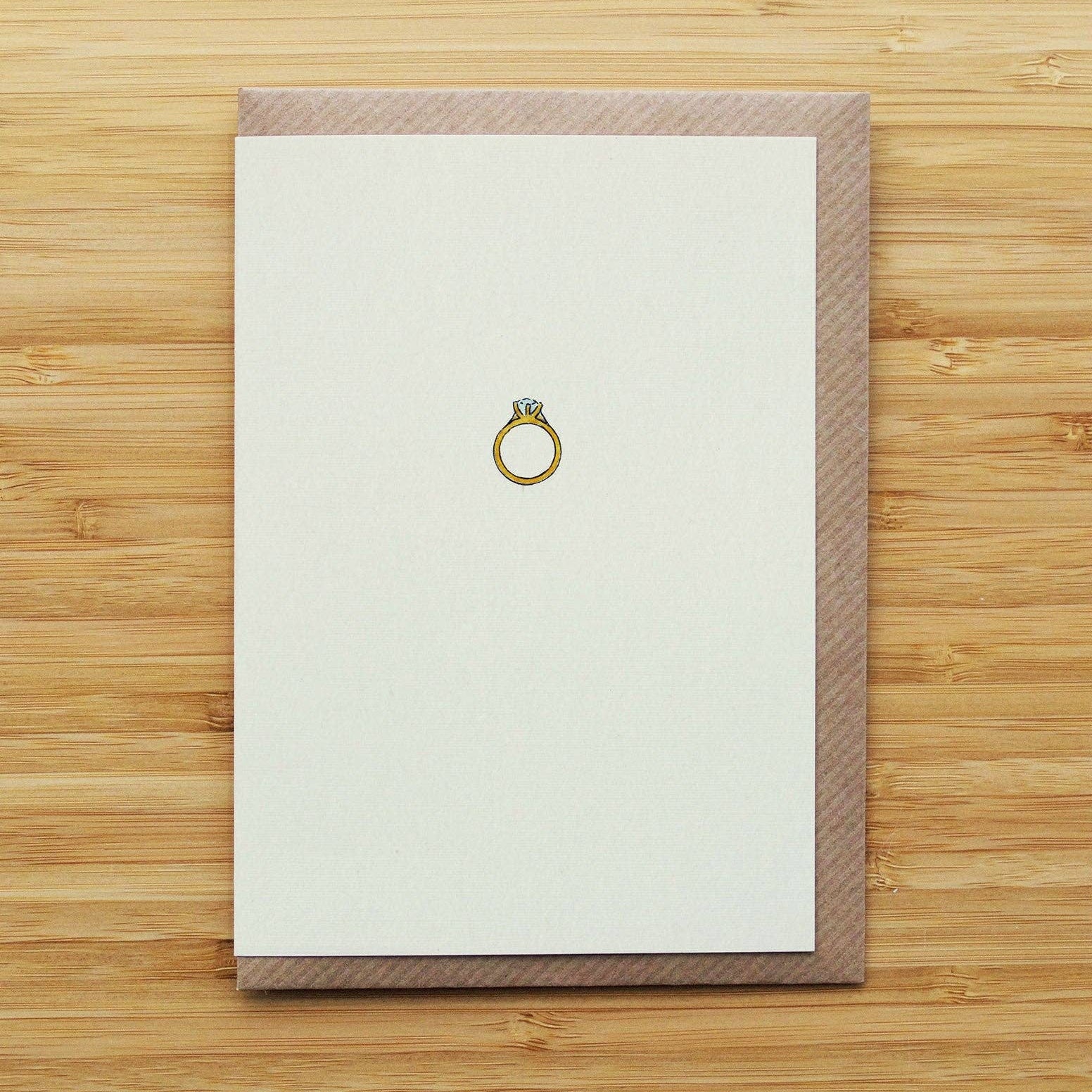 Engagement Ring Card by RossJDesigns - Lifestory