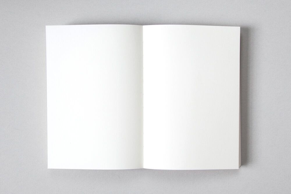 A5 Layflat Notebook | Sol Print - Black & White | Plain Pages | by Ola - Lifestory