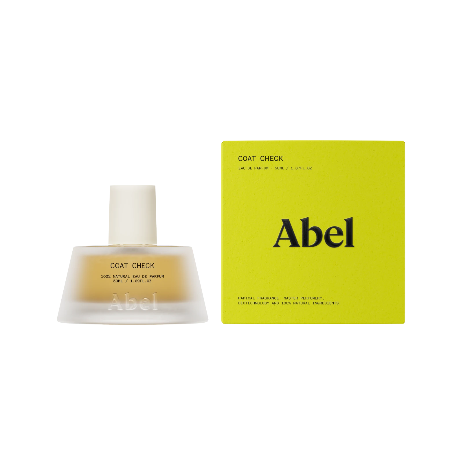 Abel Coat Check Fragrance 50ml |  Unisex Natural Fragrance - Lifestory