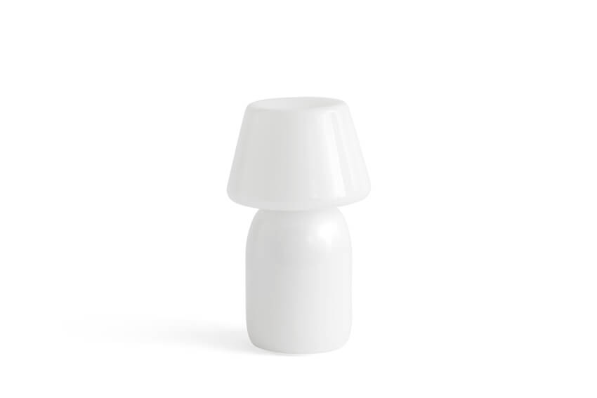 Apollo Portable Lamp | Rechargeable | Opal White | by HAY - Lifestory - HAY