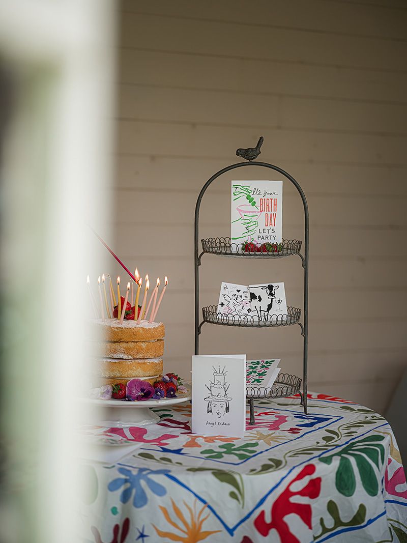 Angel Cakes Card | Blank | by Archivist