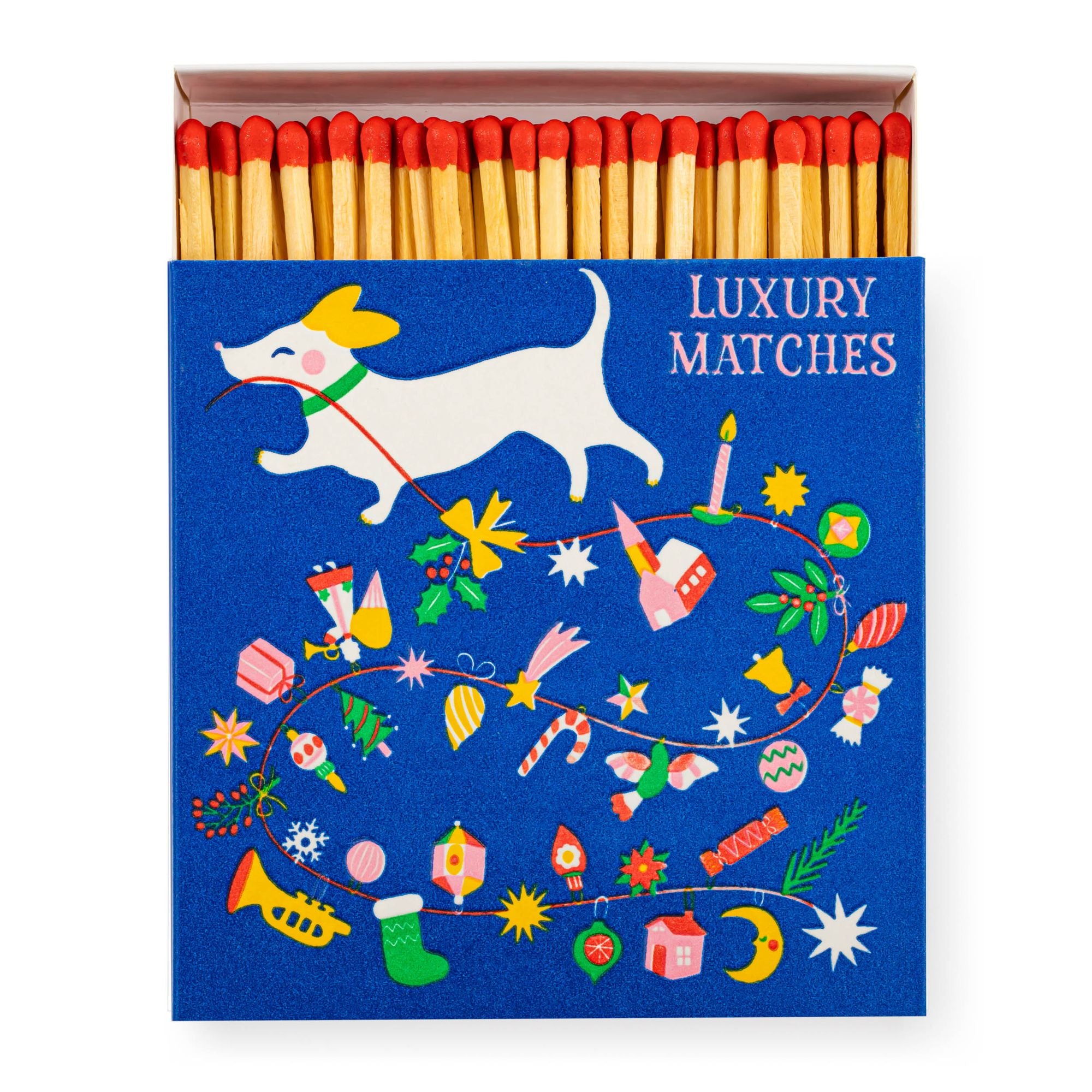 Long Matches - Square Box | Festive Dog | by Archivist - Lifestory