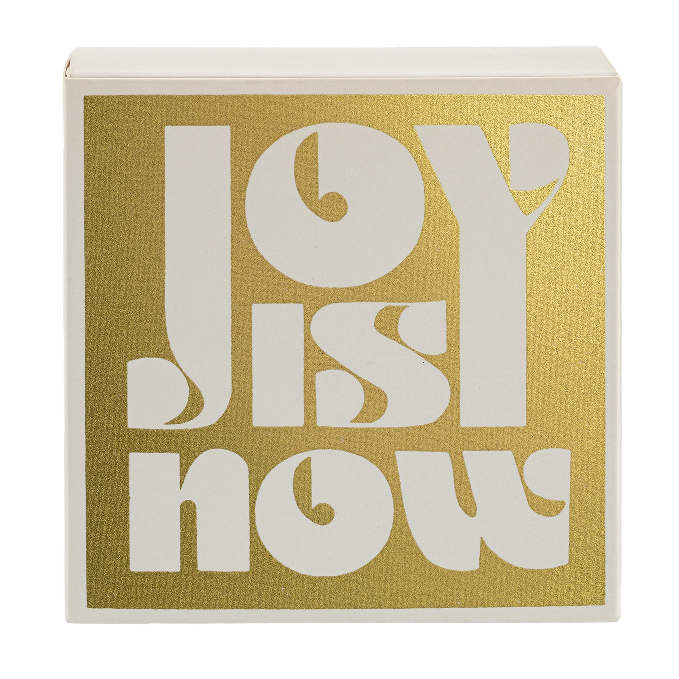 Long Matches - Square Box | Joy Is Now - Gold | by Archivist