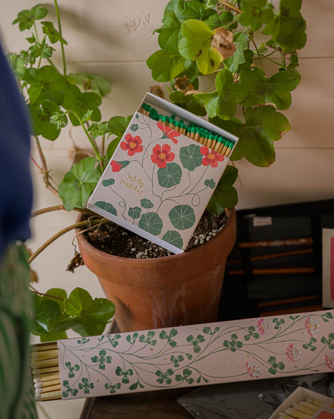 Long Matches - Square Box | Nasturtium | by Archivist - Lifestory