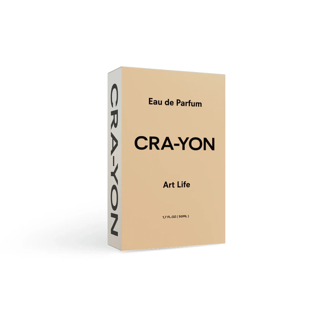 CRA-YON 'Art Life' Unisex Eau De Parfum box at angle
