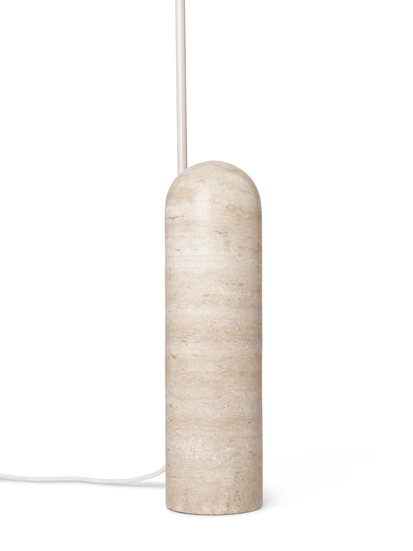 Arum Floor Lamp | Cashmere/Travertine| by ferm Living - Lifestory