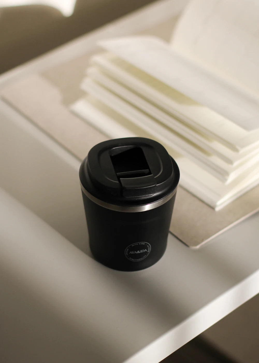 Aya & Ida 240ml CUP2GO for Hot & Cold Drinks in Various Colours - Lifestory