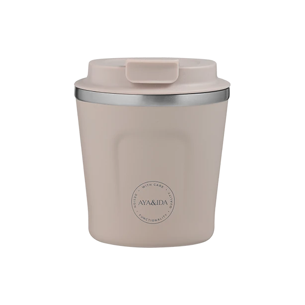 Aya & Ida 240ml CUP2GO for Hot & Cold Drinks in Various Colours - Lifestory