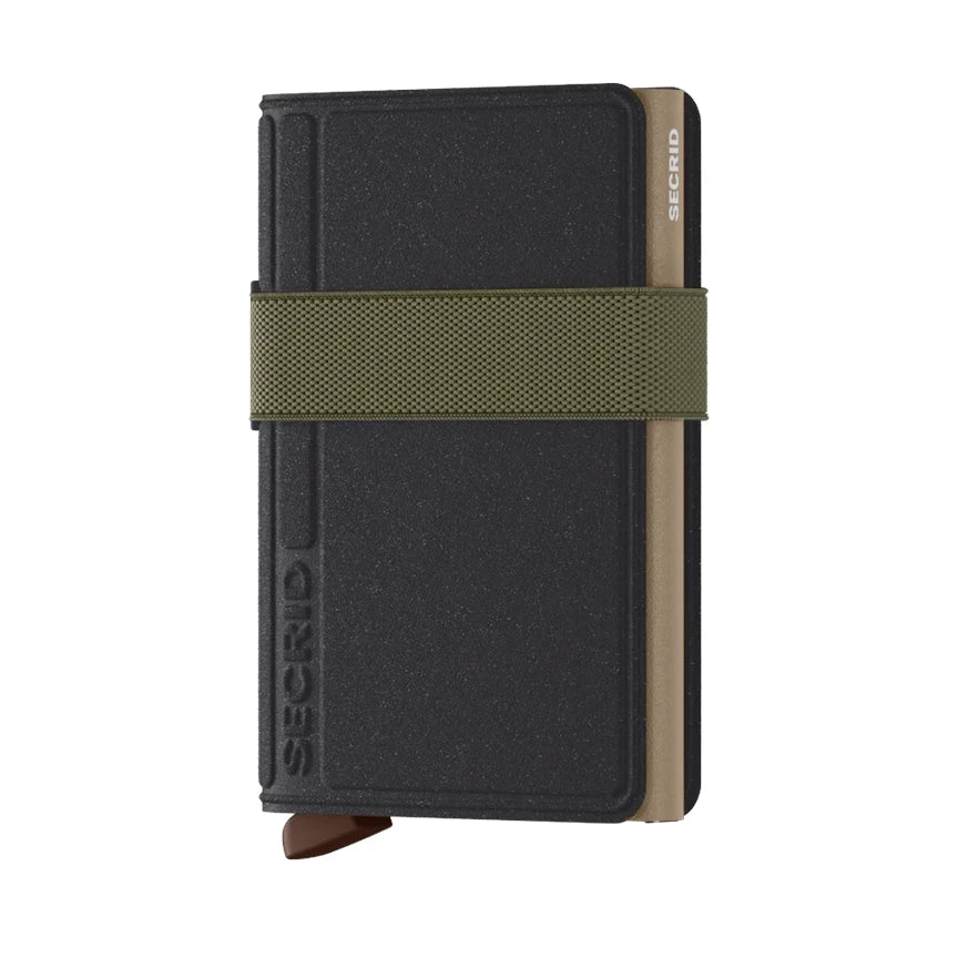 Bandwallet | LIBA Black-Olive | by Secrid Wallets - Lifestory