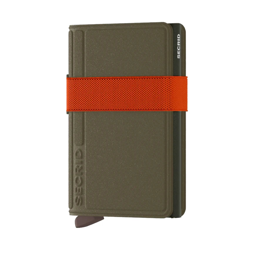 Bandwallet | LIBA Green-Orange | by Secrid Wallets - Lifestory