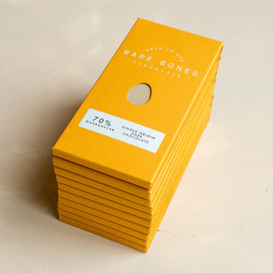 Ltd Edition *Easter* - Madagascar 70% Dark Chocolate | 70g | by Bare Bones - Lifestory