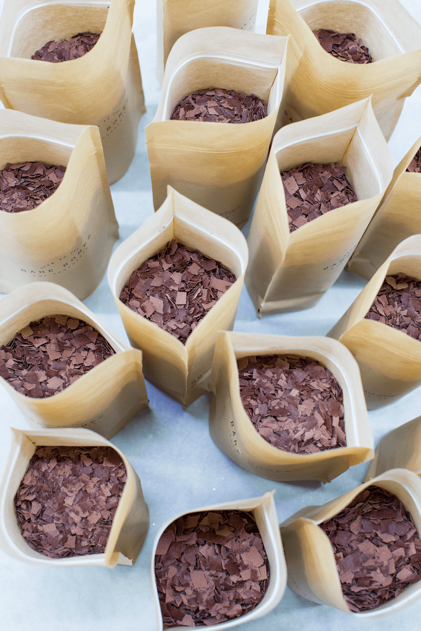70% Madagascar Dark Hot Chocolate Flakes - Vegan | 250g | by Bare Bones - Lifestory