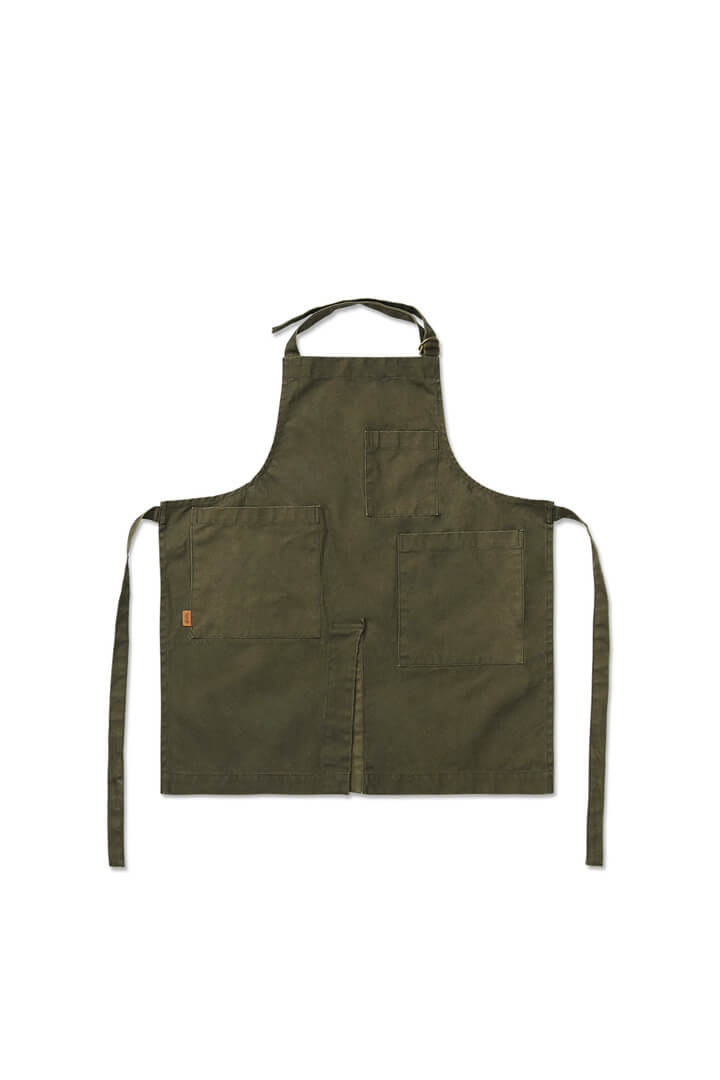 Bark Garden Apron | Olive | by ferm Living - Lifestory - ferm LIVING