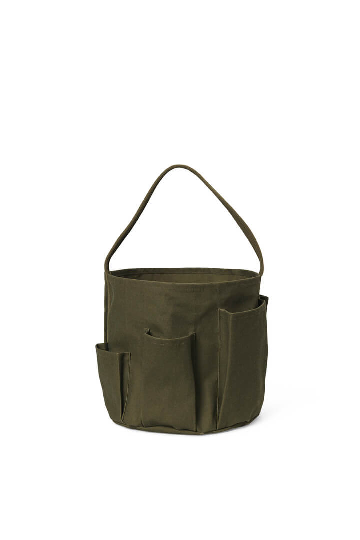 Bark Garden Bucket Bag | Olive | by ferm Living - Lifestory - ferm LIVING