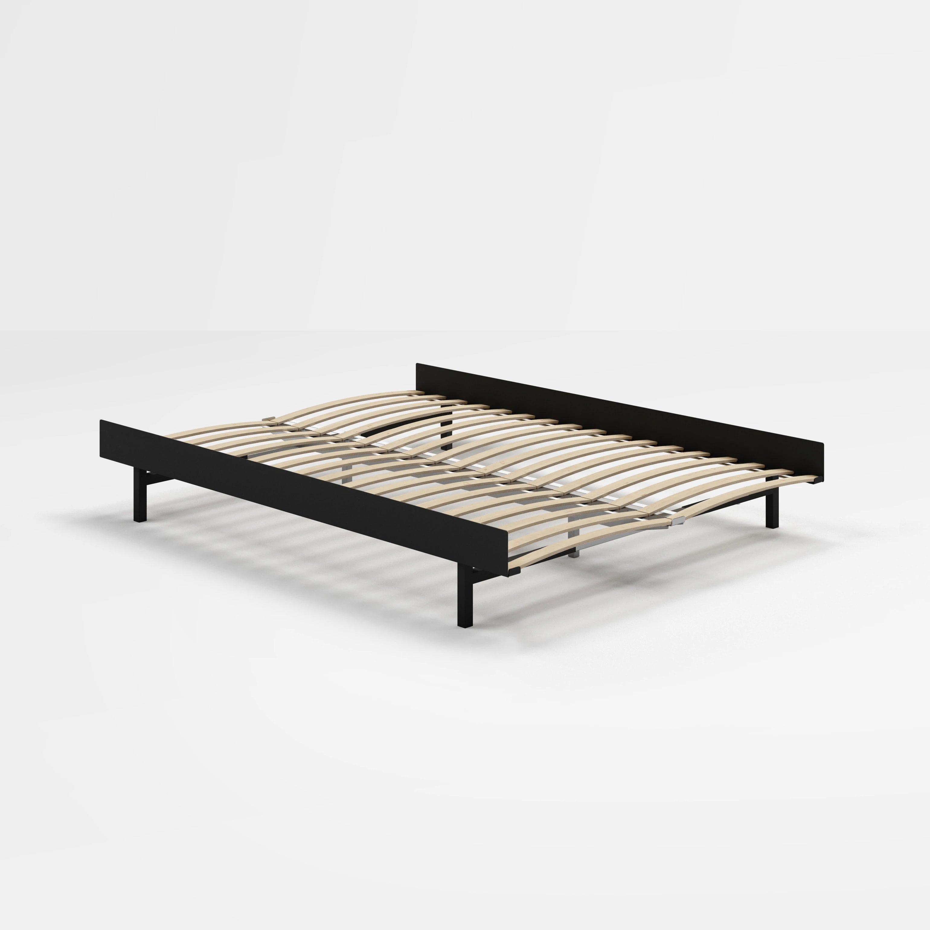 140cm bed in black by Moebe