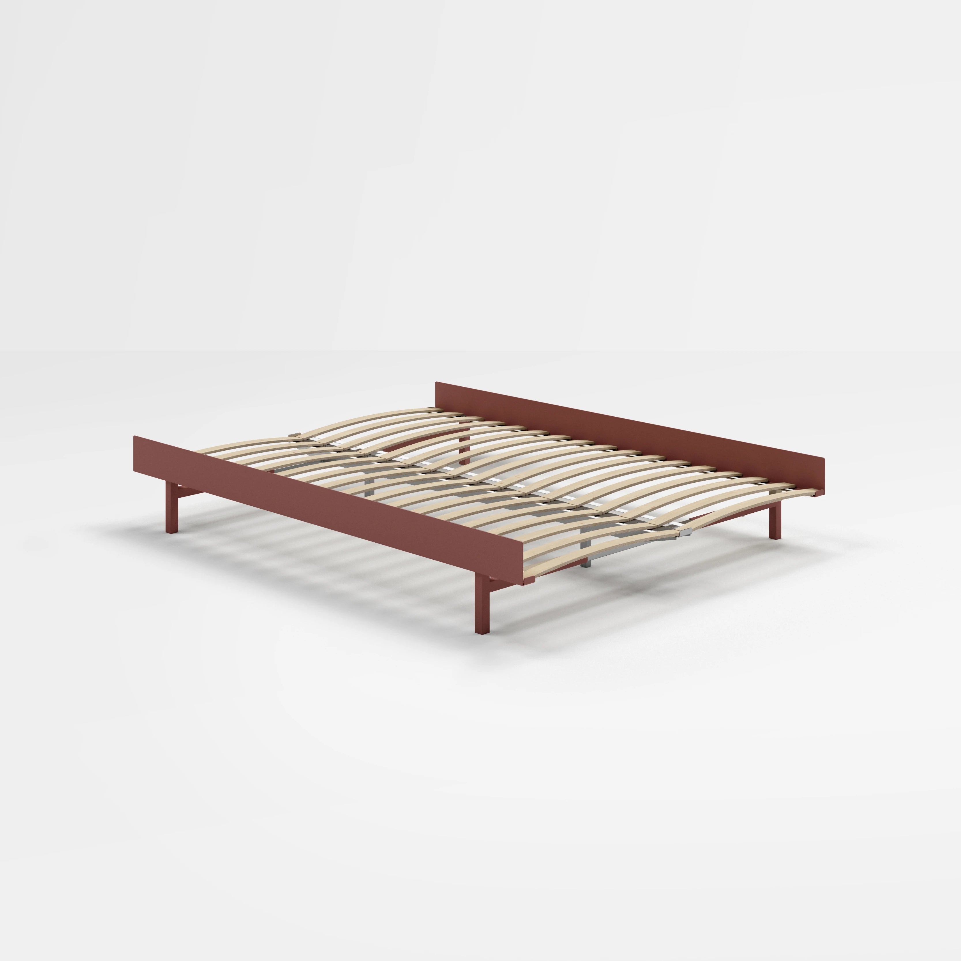 140cm bed in Dusty Rose by Moebe