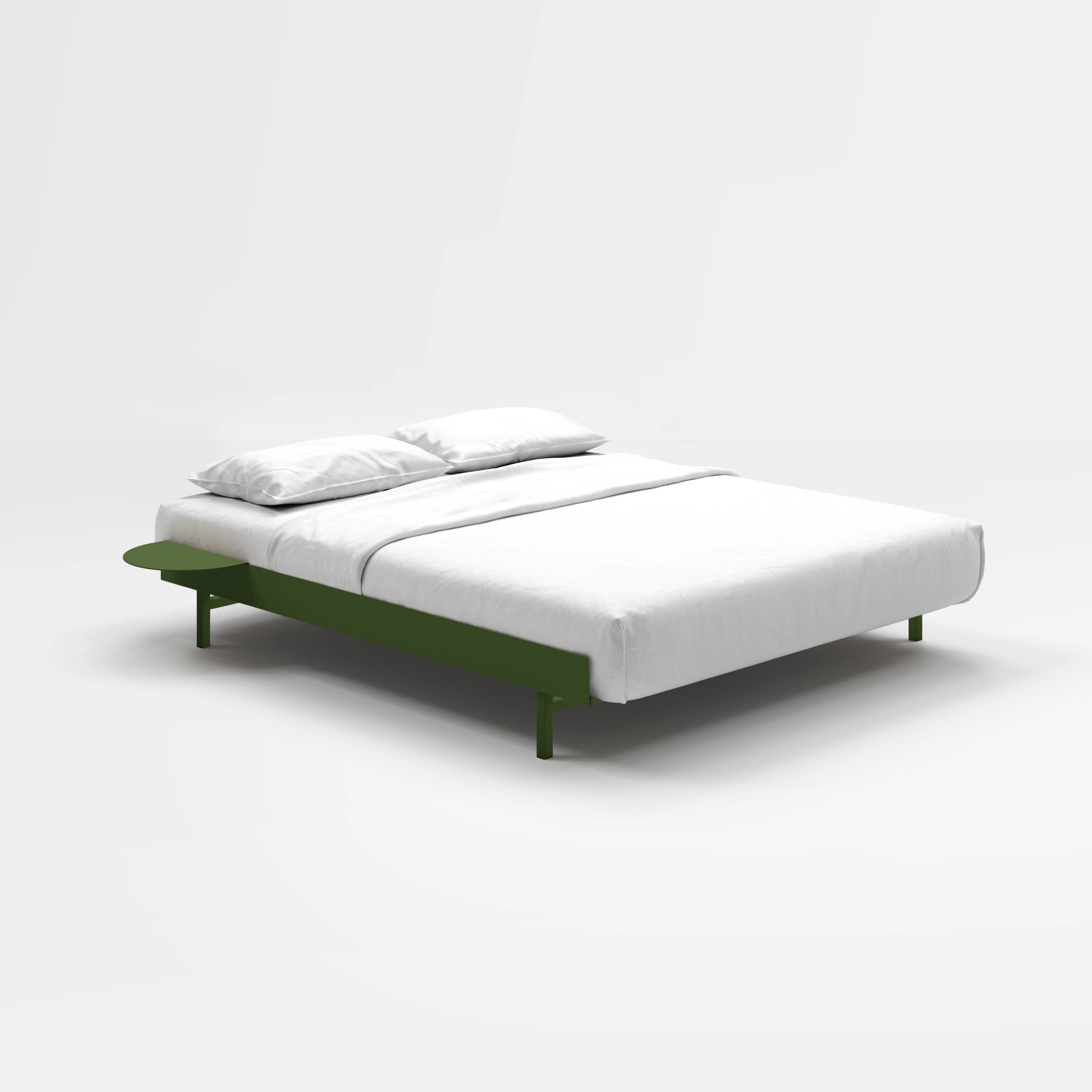140-180cm bed in Pine Green by Moebe