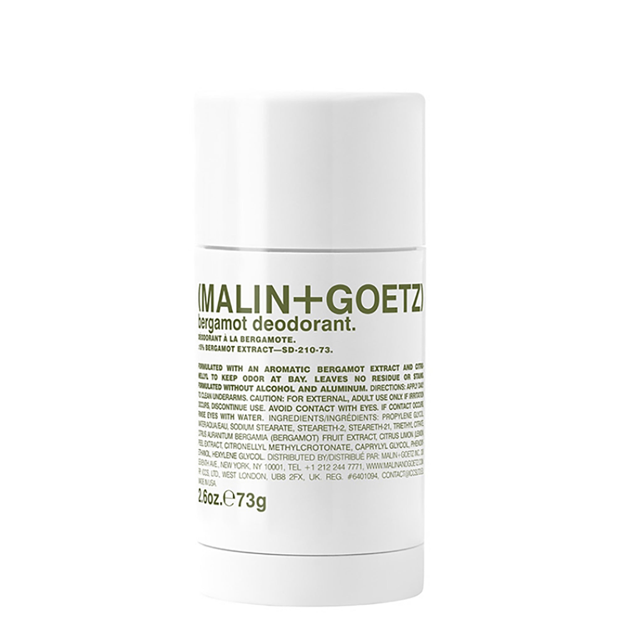 Bergamot Deodorant | Stick | by Malin+Goetz - Lifestory