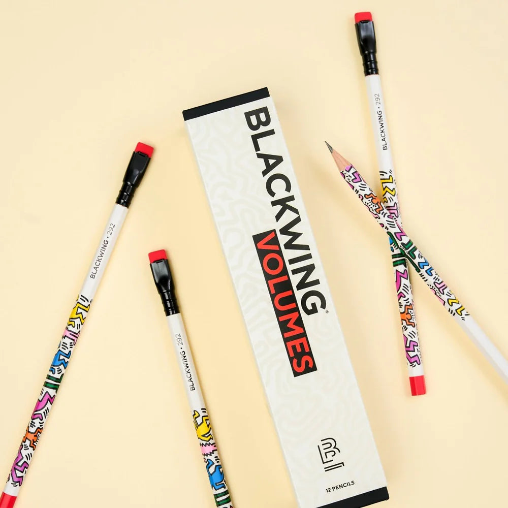 Ltd Ed Blackwing Volume 292 - Keith Haring - Box of 12 | Balanced Graphite with Eraser - Lifestory