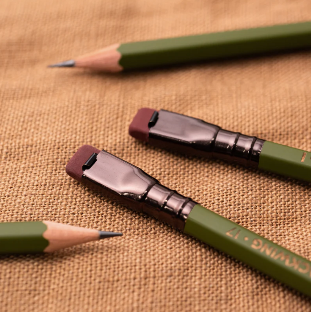 Limited Ed. Blackwing Vol.17 - The Gardening Pencil - Box of 12 | Balanced Graphite with Eraser - Lifestory
