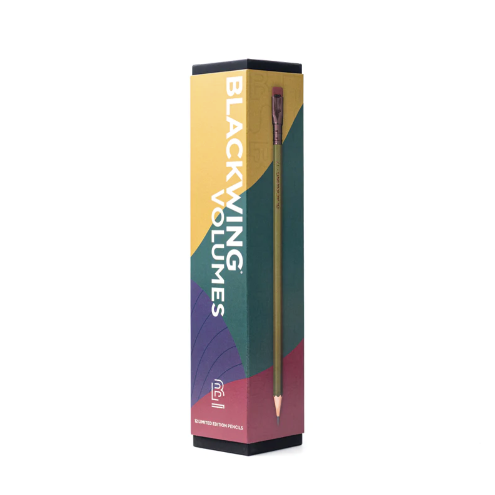 Limited Ed. Blackwing Vol.17 - The Gardening Pencil - Box of 12 | Balanced Graphite with Eraser - Lifestory