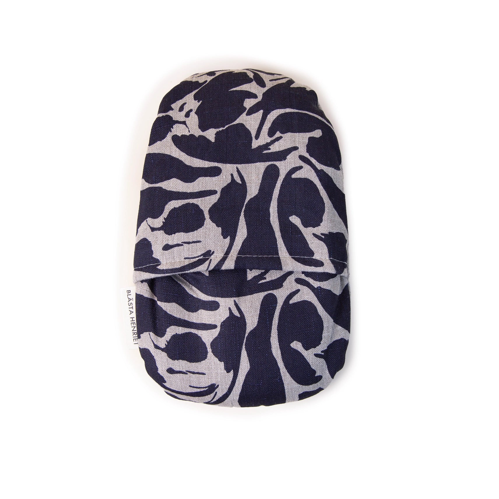 Blästa Henriët Linen Wheat & Lavender Bag Friend in reverse side of Sal the seal design