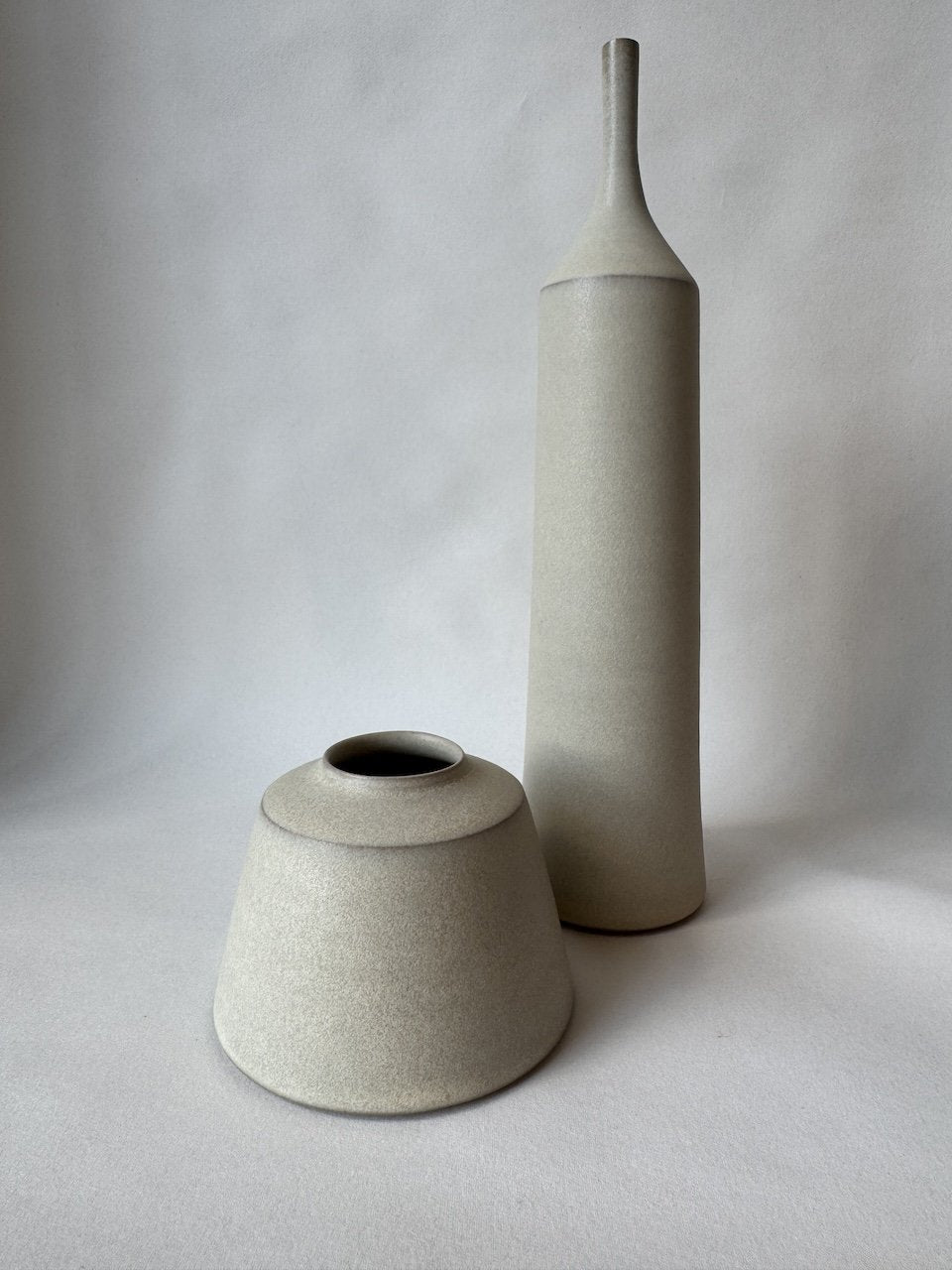 Bud Vase in Warm White No. 1 | Large | by Borja Moronta