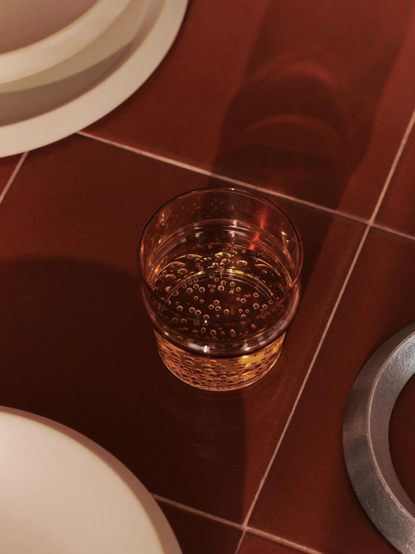 Ferm Living Set of 2 Boya Low Glasses - Yellow | Lifestory