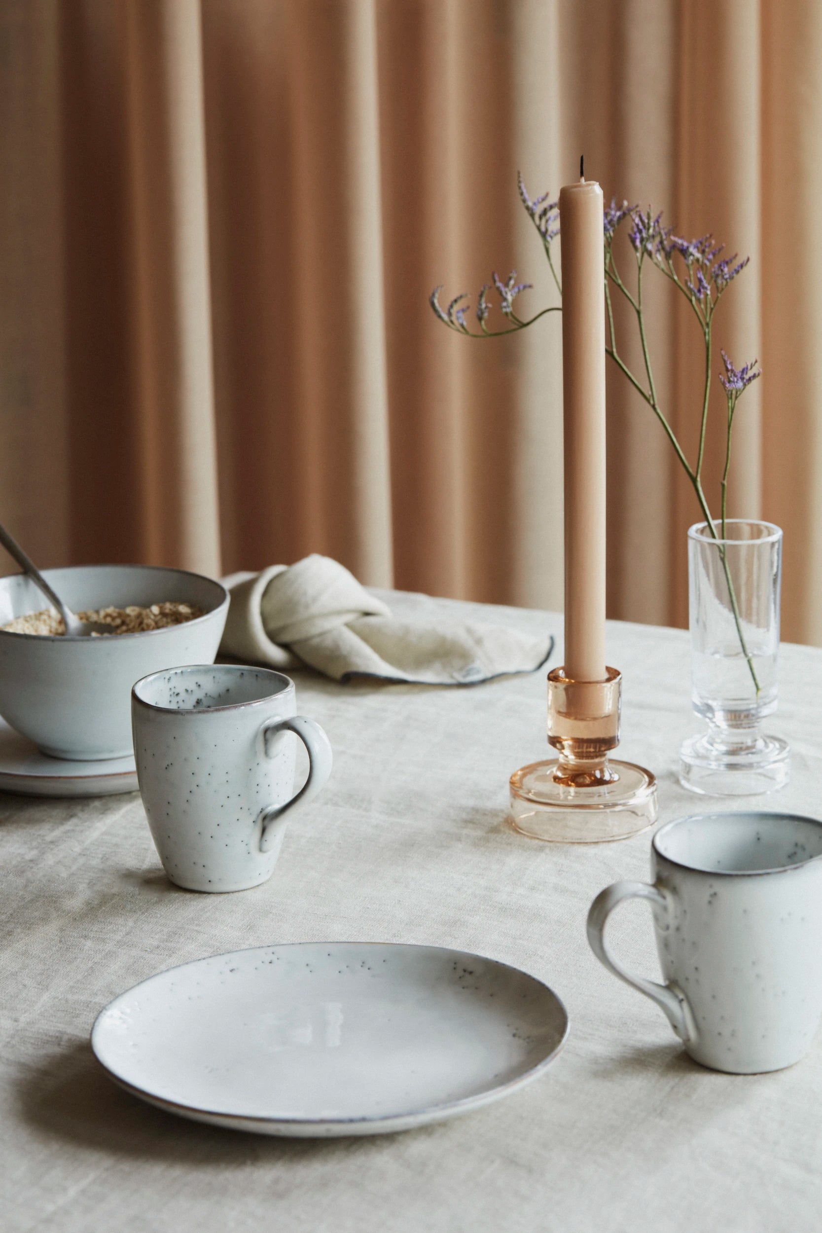 Broste Copenhagen Nordic Sand Glazed Stoneware Side Plate - Lifestory