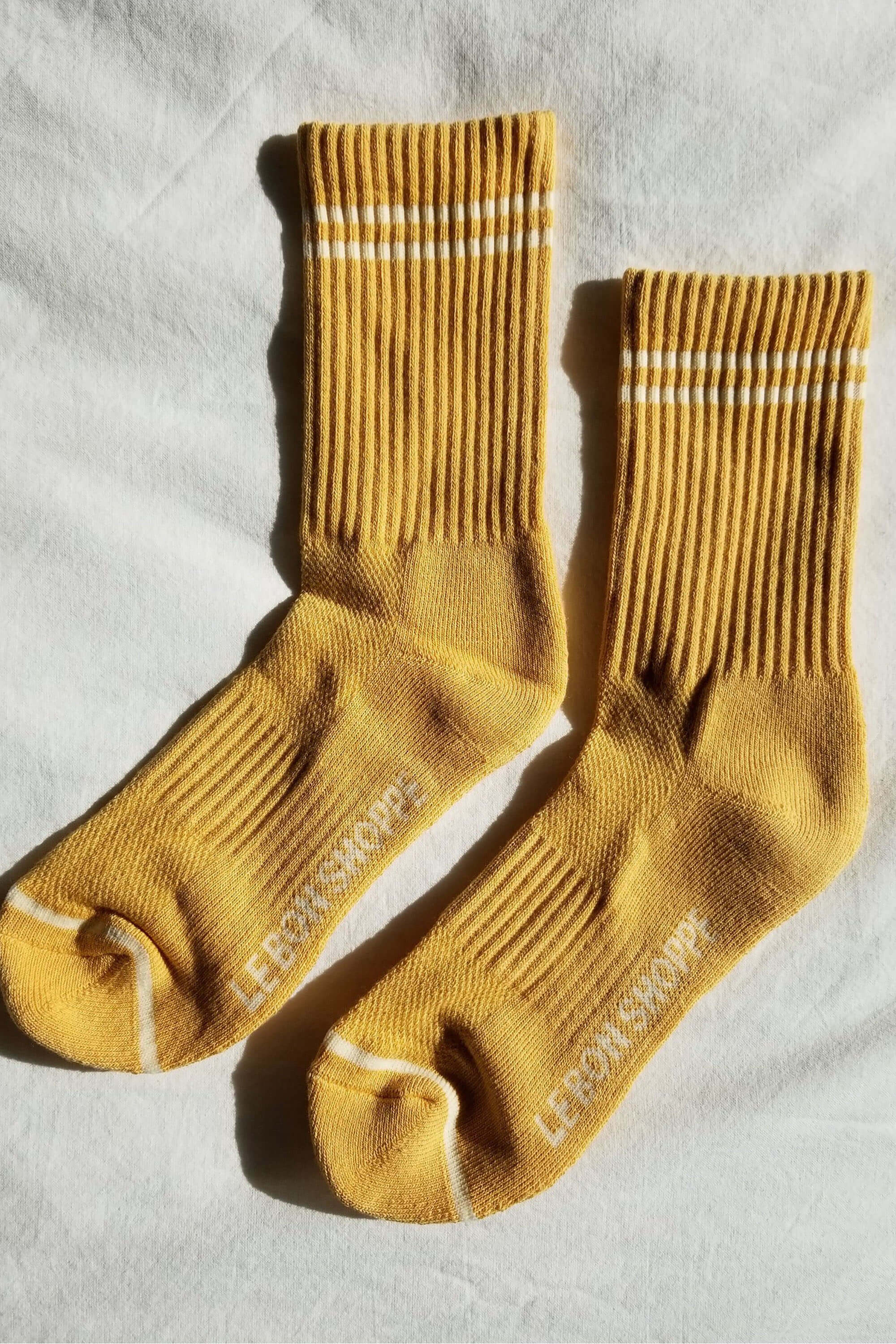Boyfriend Socks | Butter | by Le Bon Shoppe - Lifestory