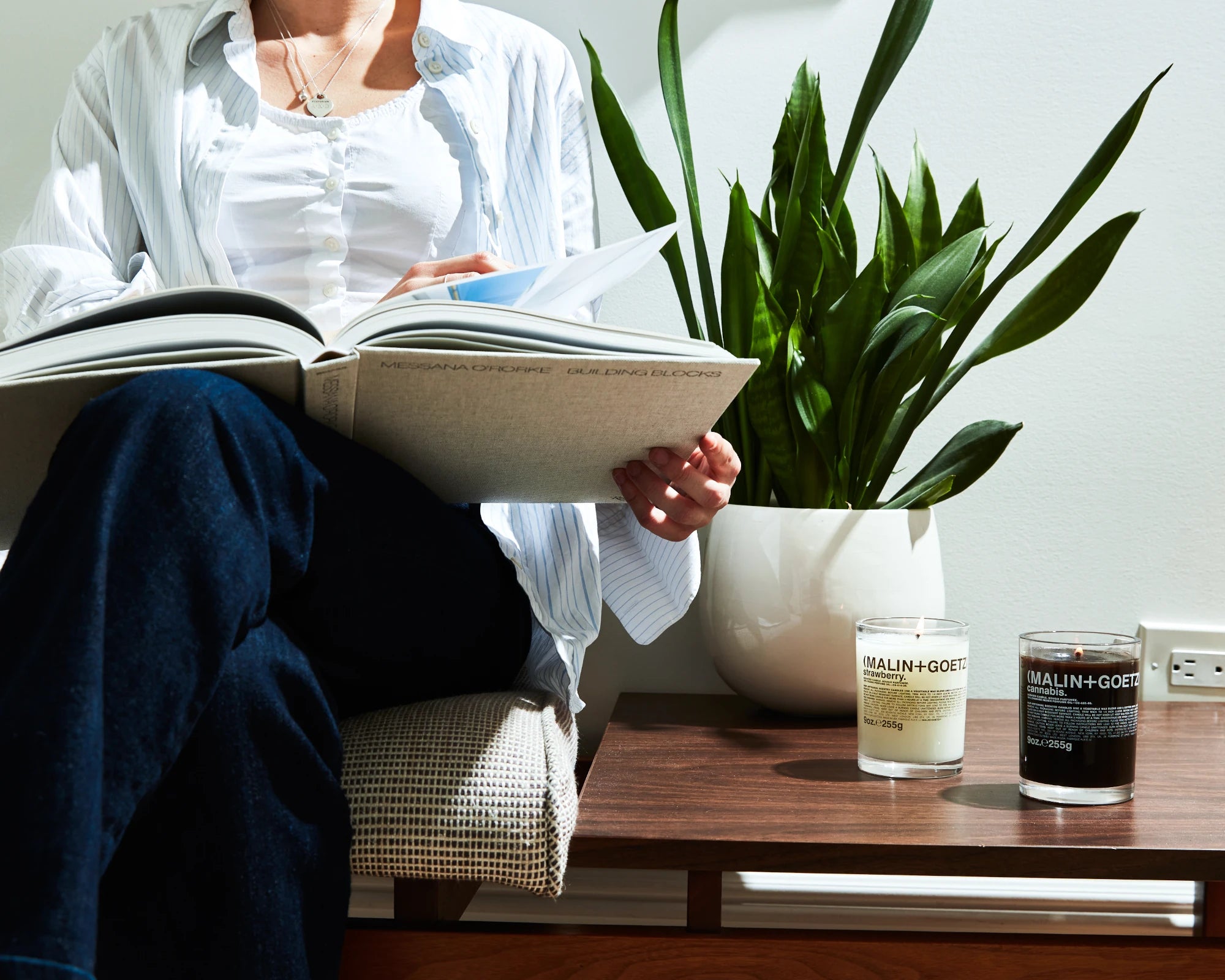 Cannabis Candle | 60 Hour Burn Time | by Malin+Goetz - Lifestory