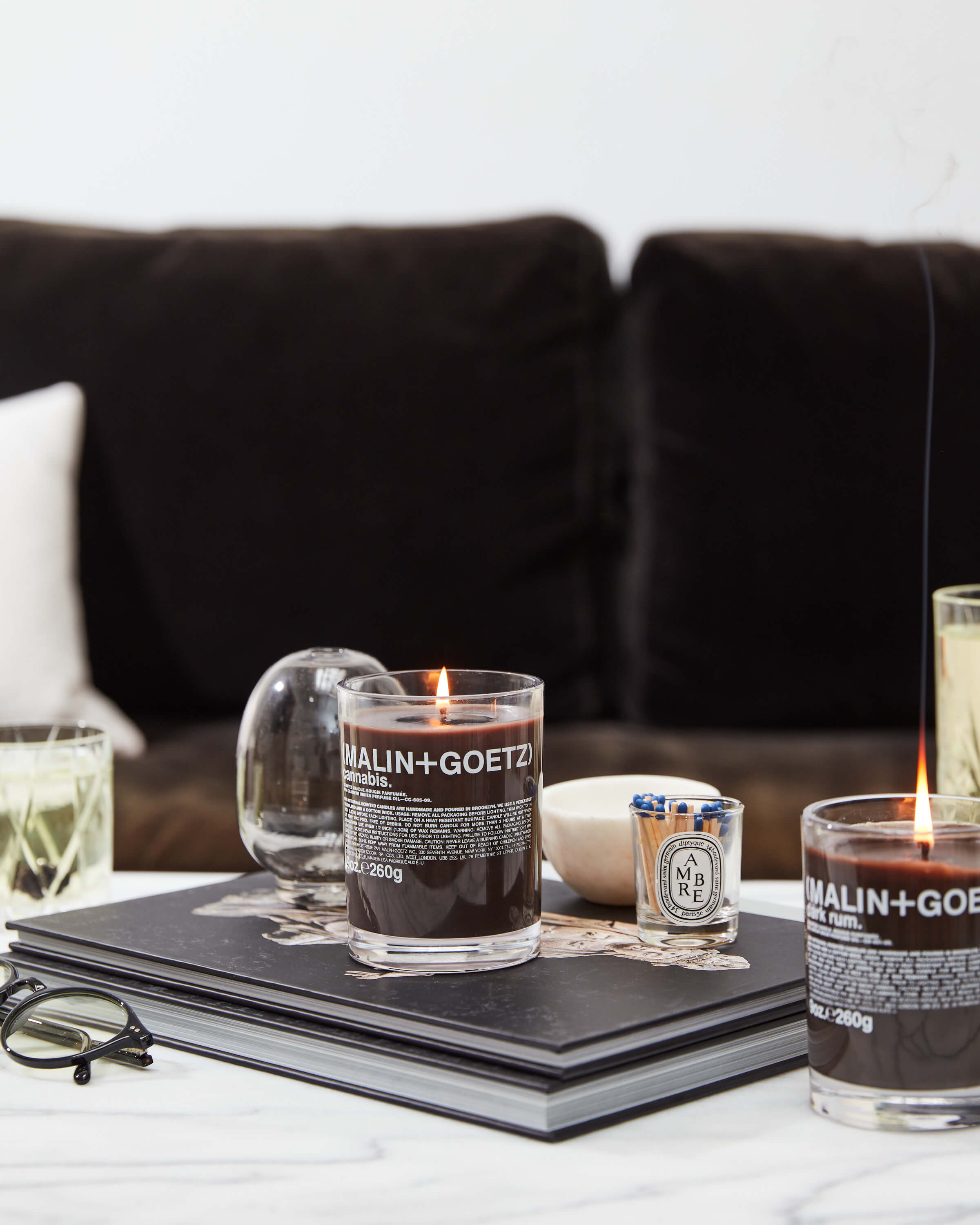 Cannabis Candle | 60 Hour Burn Time | by Malin+Goetz - Lifestory