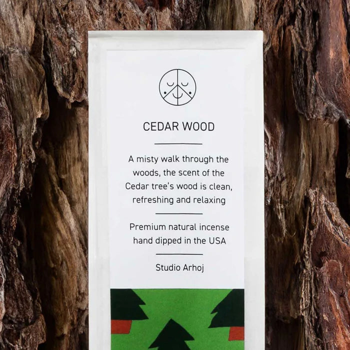 Cedar Wood Incense Sticks by Studio Arhoj - Lifestory