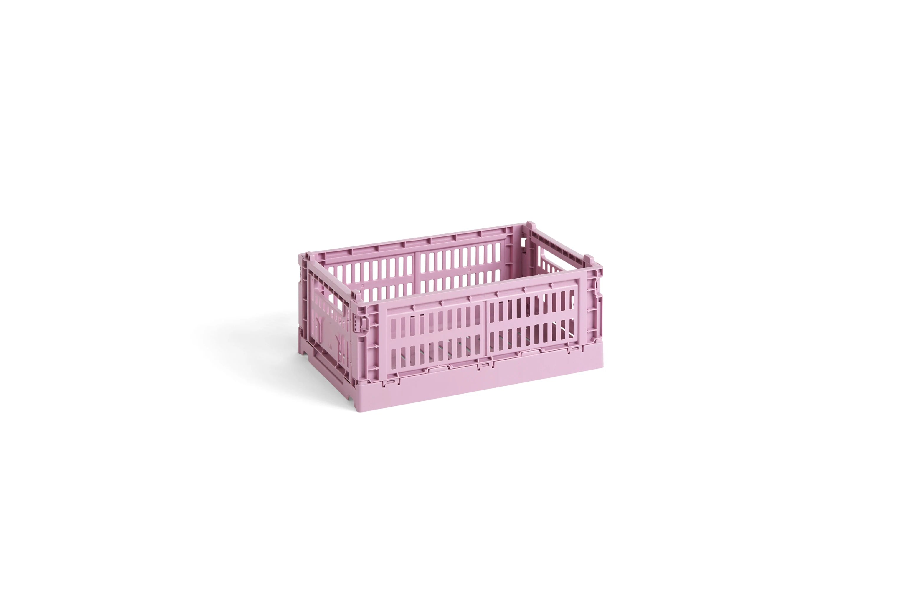 HAY Colour Crate Collapsible Small in Dusty Rose | Lifestory