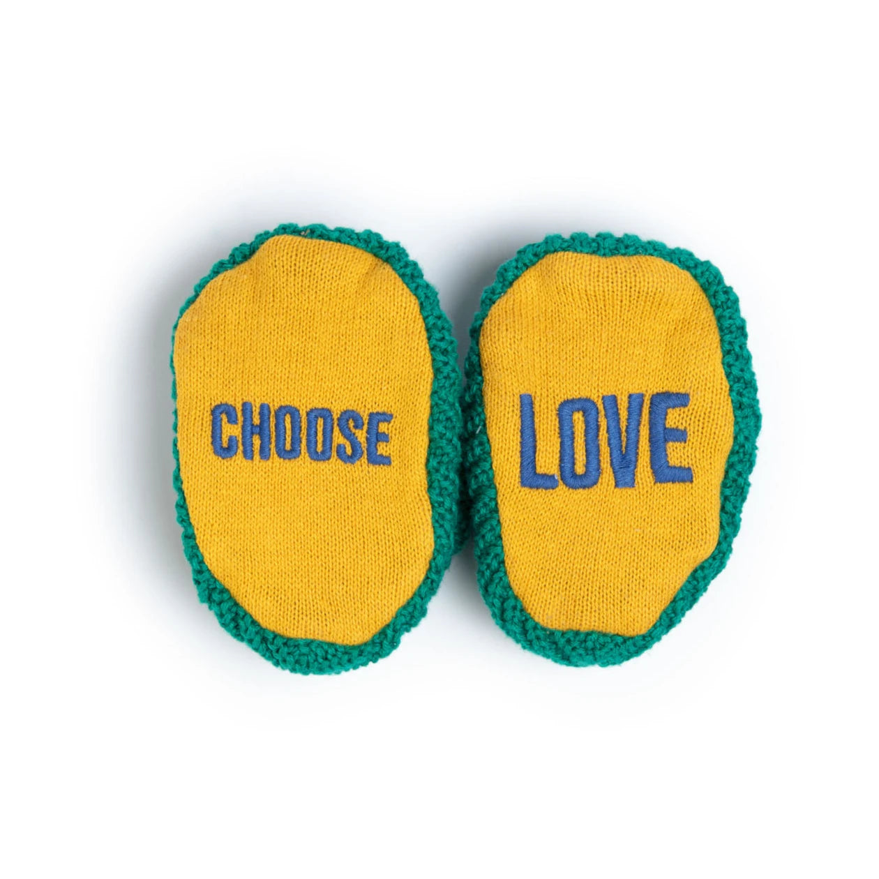 Sophie Home Cotton Knit Baby Slipper Socks | Choose Love - Lifestory