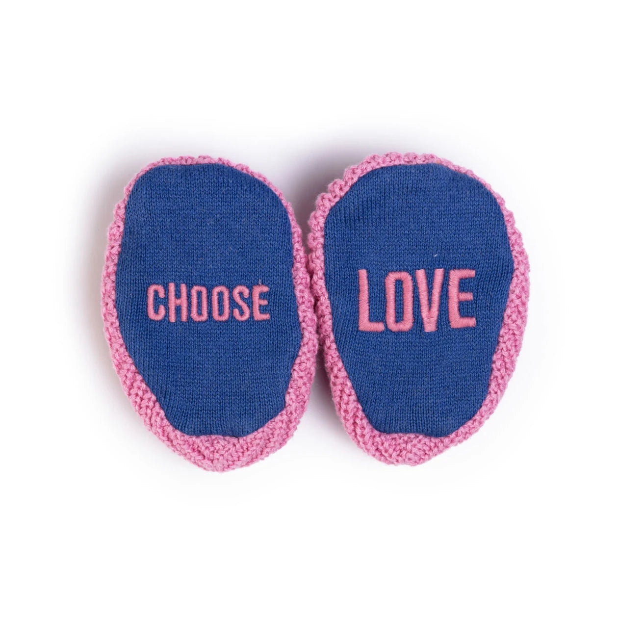 Sophie Home Cotton Knit Baby Slipper Socks | Choose Love - Lifestory