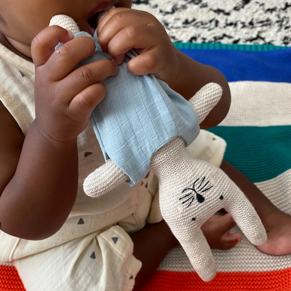 Sophie Home Cotton Knit Children's Rattle Toy - Lifestory