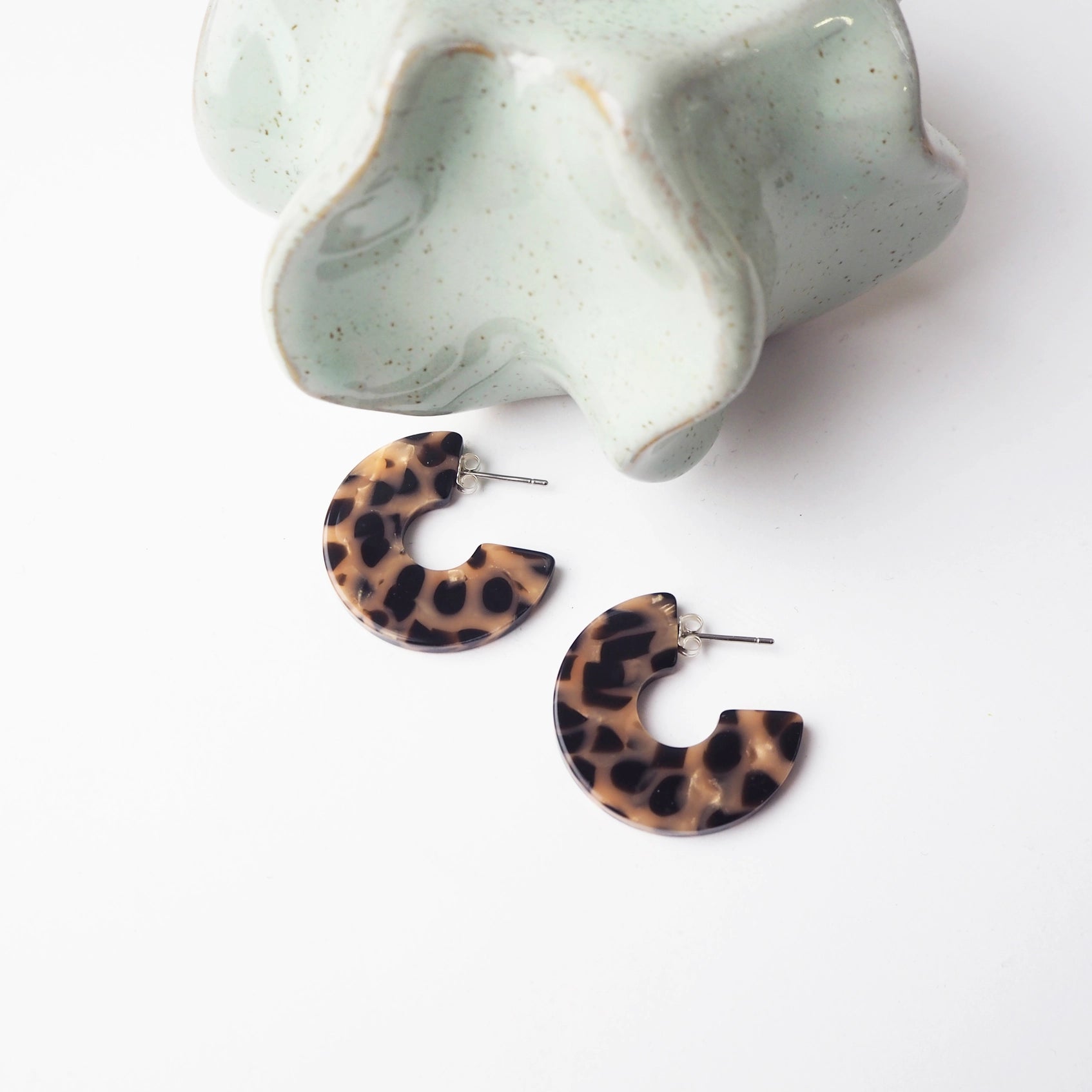 Karamell Statement Hoop Earrings | by Custom Made - Lifestory